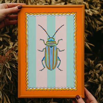 Beetle Art Print, 3 of 4