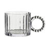 Luxury Ribbed Glass Christmas Mugs, thumbnail 2 of 6