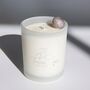 October Birthstone Pink Tourmaline Crystal Candle, thumbnail 3 of 6