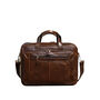 Genuine Leather Briefcase With Luggage Strap, thumbnail 8 of 12