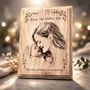 Mother And Baby Personalised Eco Friendly Wood Photo Gift, thumbnail 4 of 12