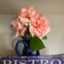 40cm Blue French Bistro Metal Sign Vintage Wall Plaque, thumbnail 3 of 5