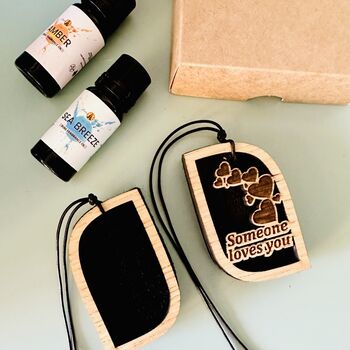 The Conscious Luxury Personalised Car Air Freshener, 5 of 5