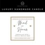 Maid Of Honour Gift Personalised Candle, thumbnail 7 of 8