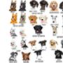 Build Your Own Personalised Dog Mum Gift Tea Towel, thumbnail 7 of 11