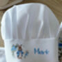 Personalised Kids Blue Bunny Baking Gift Set, thumbnail 3 of 9