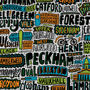 South West London Typographic Print, thumbnail 3 of 3