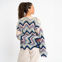 Striped Chevron Jumper Crochet Kit, thumbnail 8 of 12
