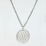 Large Geometric Pendant Necklace, thumbnail 4 of 7