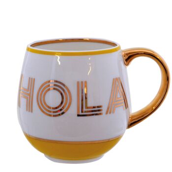 China Mugs With Gold Lettering, 3 of 4