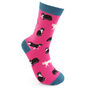 Black And White Cat Bamboo Socks, thumbnail 2 of 4