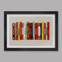 From Highbury To Holloway Arsenal Poster Print, thumbnail 1 of 4