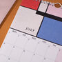 2024 Calendar | Mondrian Inspired | A4, thumbnail 6 of 10