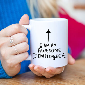 'I Am An Awesome Employee' Staff Colleague Mug, 3 of 5