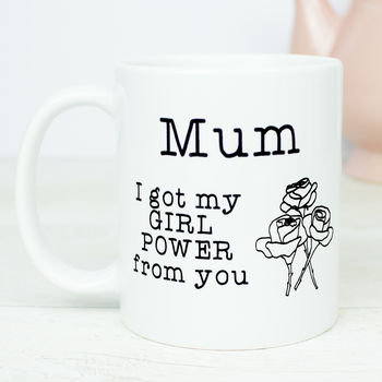 Mum Girl Power Gift Mug, 3 of 4