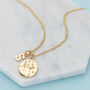 Taurus Zodiac Necklace, Sterling Silver Or Gold Plated, thumbnail 4 of 10