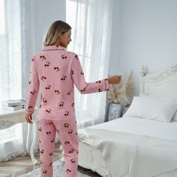 Charming Cherry Womens Pyjama Set, 5 of 8
