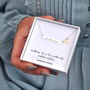 Personalised Stamped Portmanteau Word Necklace, thumbnail 3 of 7