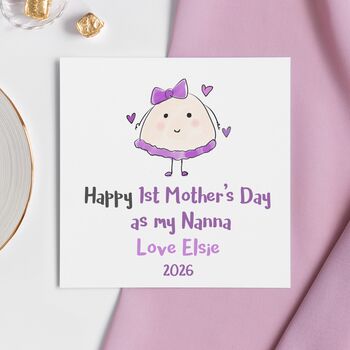 Happy First Mother's Day As My Grandmother Card C, 2 of 4