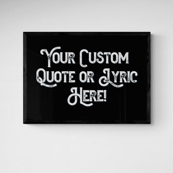 Custom Vintage Style Landscape Quote Art, 5 of 7