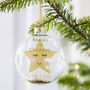 New Baby Personalised Christmas Bauble, thumbnail 1 of 4