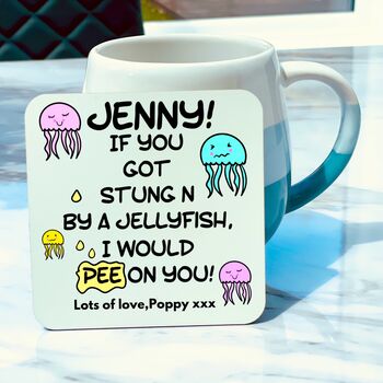 Personalised Jellyfish Coaster, 2 of 2