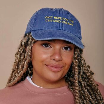 Personalised Only Here For Slogan Cap, 2 of 9