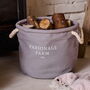 Personalised Log Storage Basket, thumbnail 1 of 3