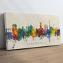 Huddersfield Skyline Cityscape Art Print, thumbnail 10 of 12