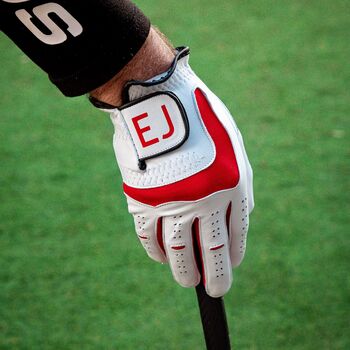 Personalised Men's Golf Glove For Left Hand Golfer, 4 of 7