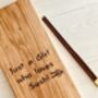Personalised Sushi Board Gift Set, thumbnail 5 of 6