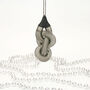Knotted Ornament Christmas Tree Decoration, thumbnail 2 of 5
