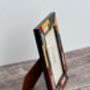 Natalini Multi Coloured Marquetry Photo Frame, thumbnail 3 of 4