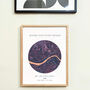 'Where We First Met' Personalised Location Map Print, thumbnail 2 of 12