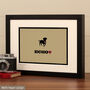 Personalised Dachshund Print For One Or Two Dogs, thumbnail 7 of 12