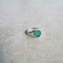 Soul Emerald Signet Ring, thumbnail 2 of 8