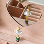 Personalised Name Ballerina Fairy Musical Jewellery Box, thumbnail 5 of 6