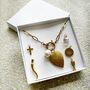 Multi Charm 18ct Gold Plated Necklace, thumbnail 5 of 5