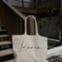Personalised Canvas Large Tote Beach Shoulder Bag, thumbnail 1 of 5