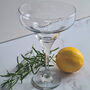 Personalised 30th Birthday Gift Margarita Glass, thumbnail 1 of 5