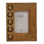 Horseshoe Equestrian Wooden Photo Memory Frame 4x6', thumbnail 2 of 2