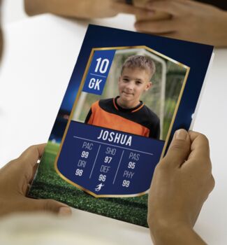 Personalised Football Birthday Card, 2 of 6