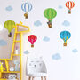 Hot Air Balloon Wall Sticker Pack, thumbnail 1 of 2