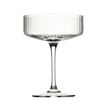 Ridged Coupe Or Champagne Glass, 2 of 3