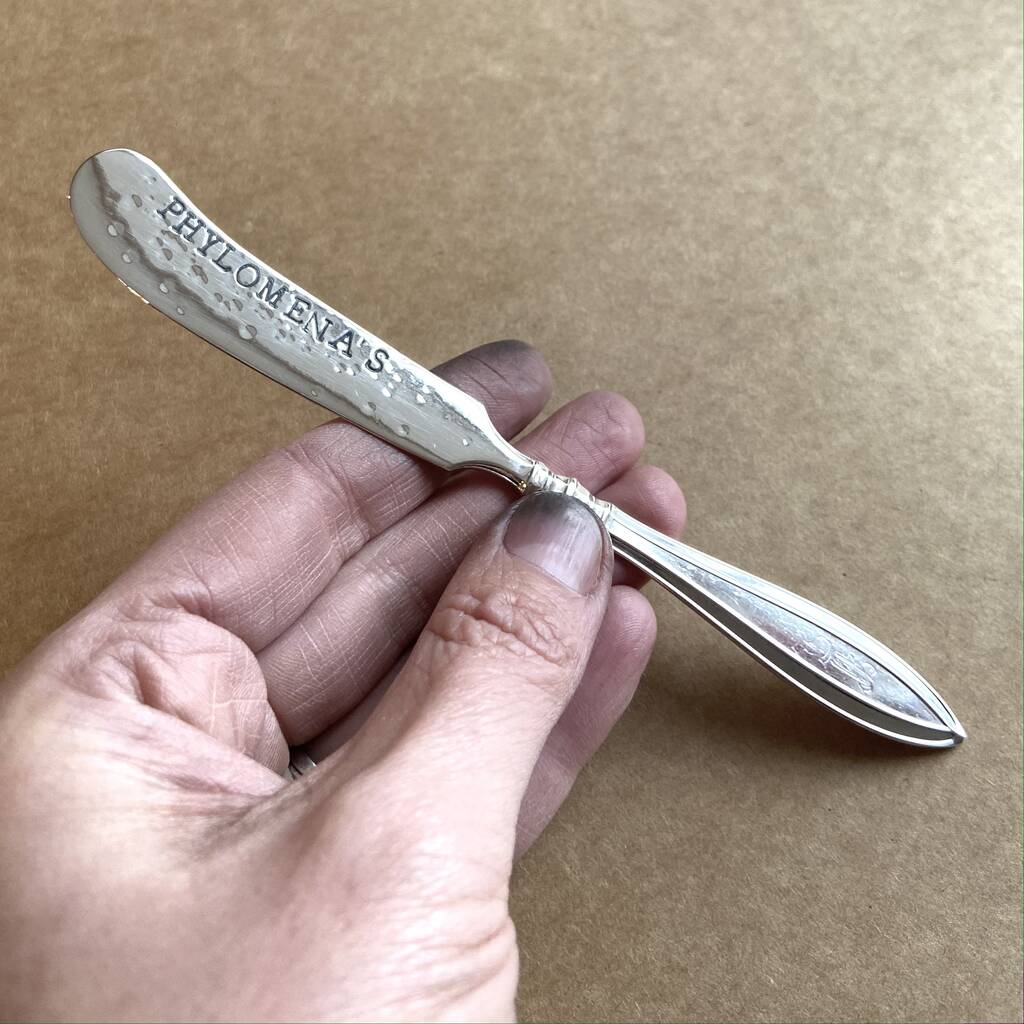 solid-silver-personalised-butter-knife-by-emma-white-jewellery