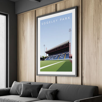 Stockport Edgeley Park Poster, 4 of 8