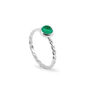 May Birthstone Ring With Emerald, thumbnail 1 of 3