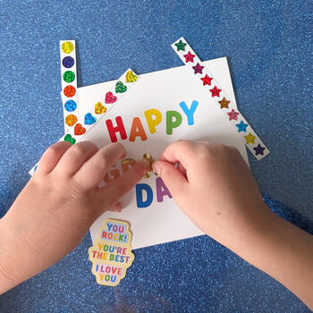 Diy Personalised Father's Day Card Kit, 4 of 5