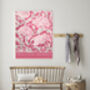 William Morris Pink Flower Art Print, thumbnail 3 of 3