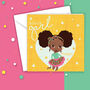 Black Girl Magic Birthday Card, thumbnail 1 of 5